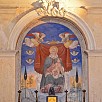 Foto: Affresco Madonna con Bambino e gli Angeli - Chiesa Santa Maria della Neve - associata all'ex convento dei Francescani osservanti (Labro) - 0
